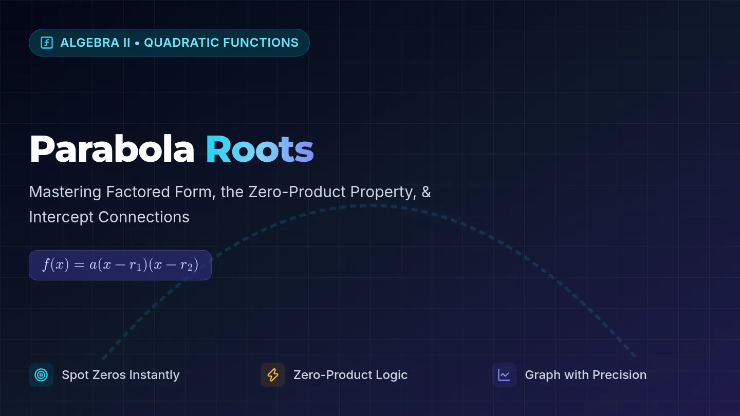Parabola Roots Slides