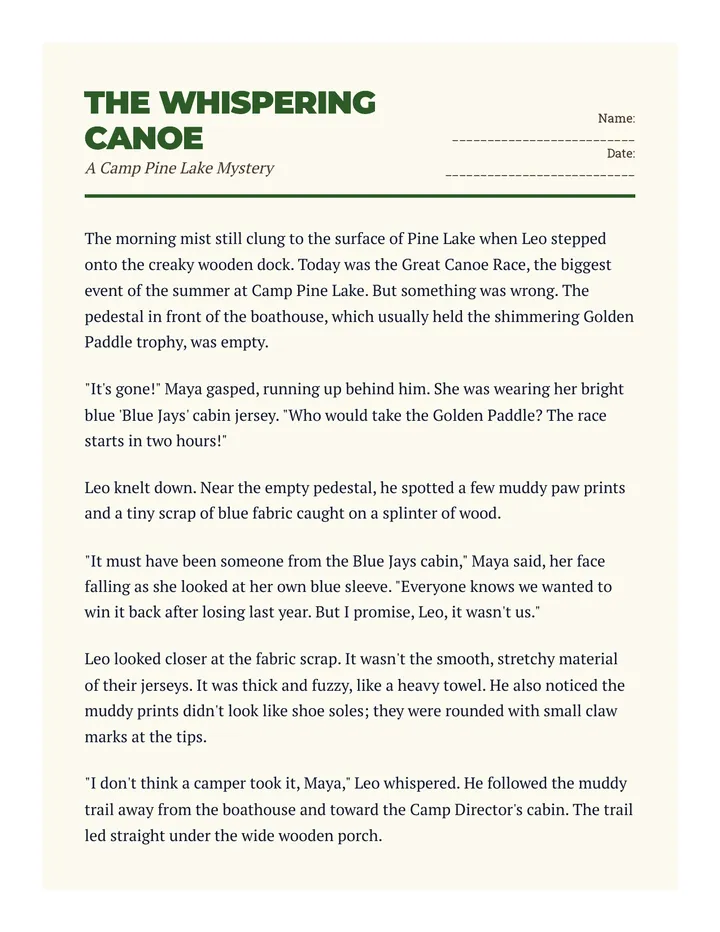 Whispering Canoe Passage