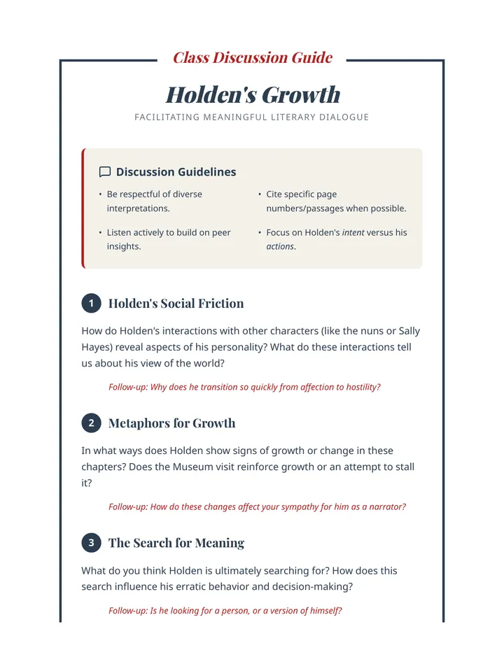 Growth Discussion Guide