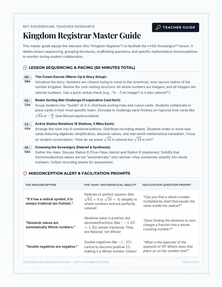 Kingdom Registrar Master Guide page 1