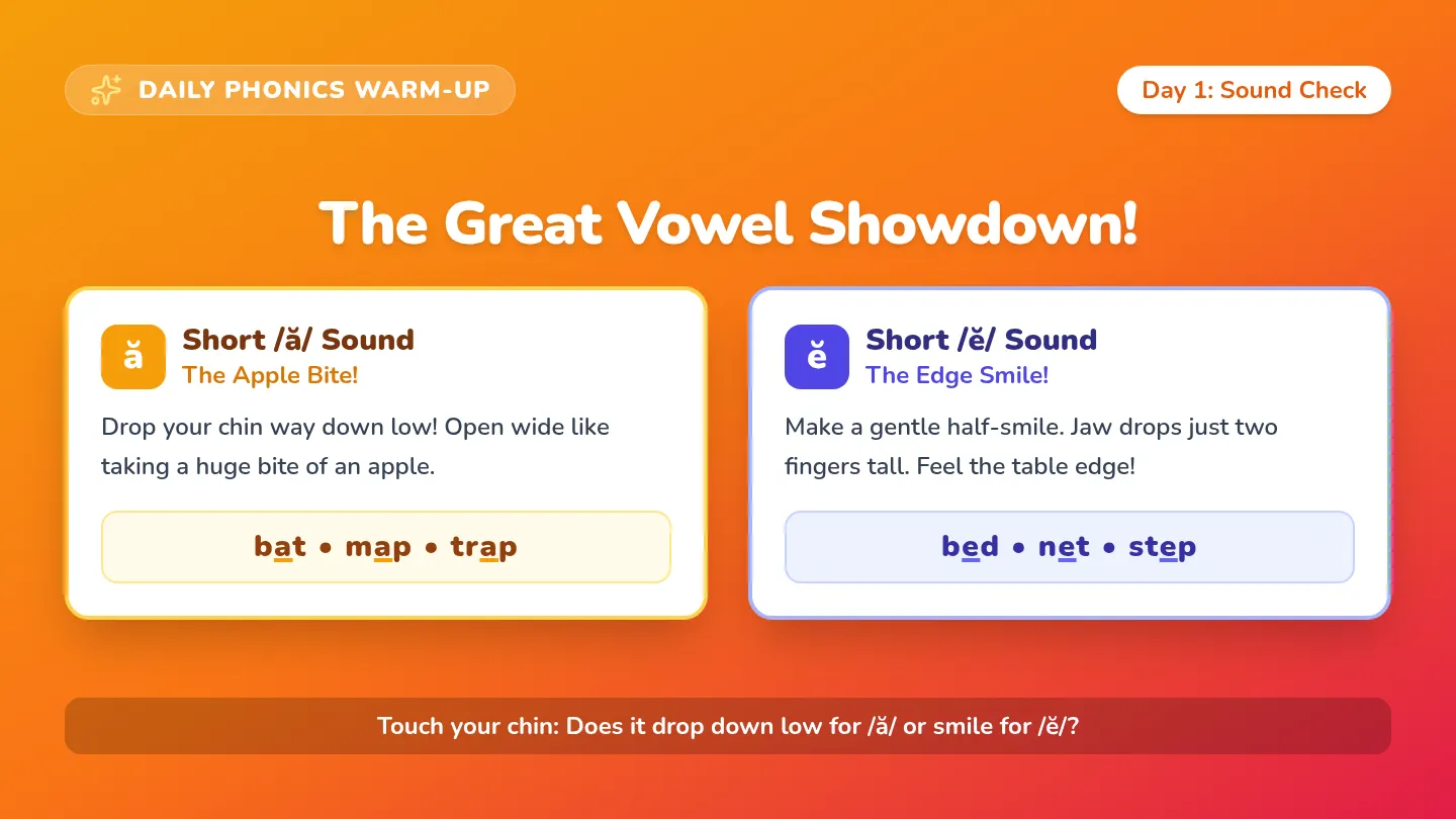 Short Sound Sparks Slides