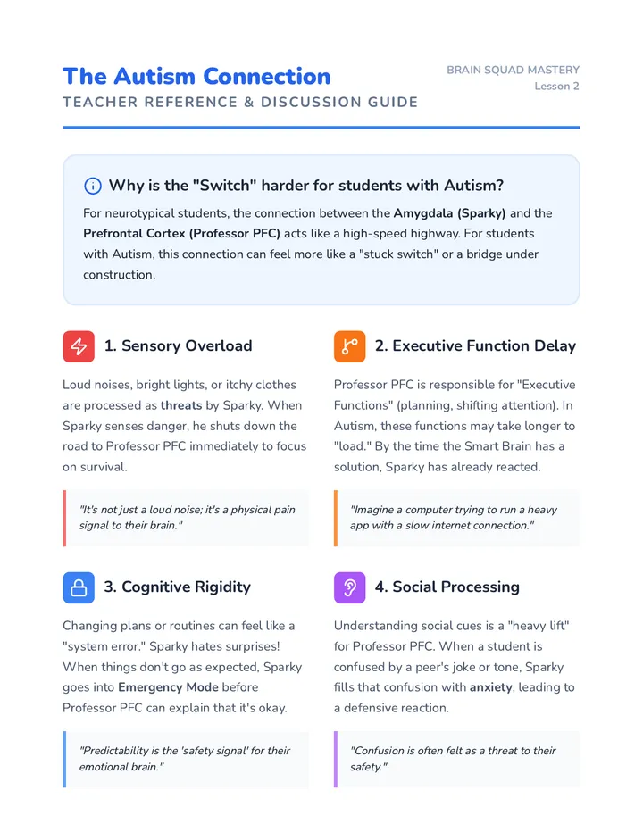The Autism Connection Guide