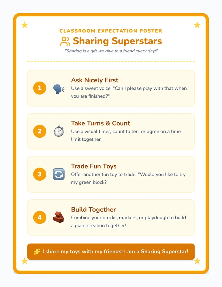 Sharing Superstars Printables