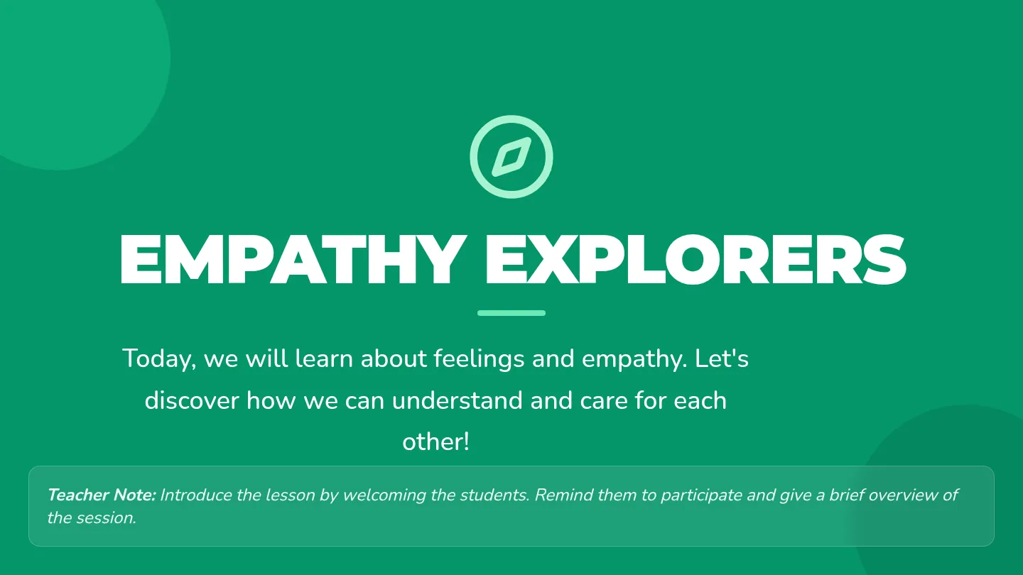 Empathy Explorers Slides Deck