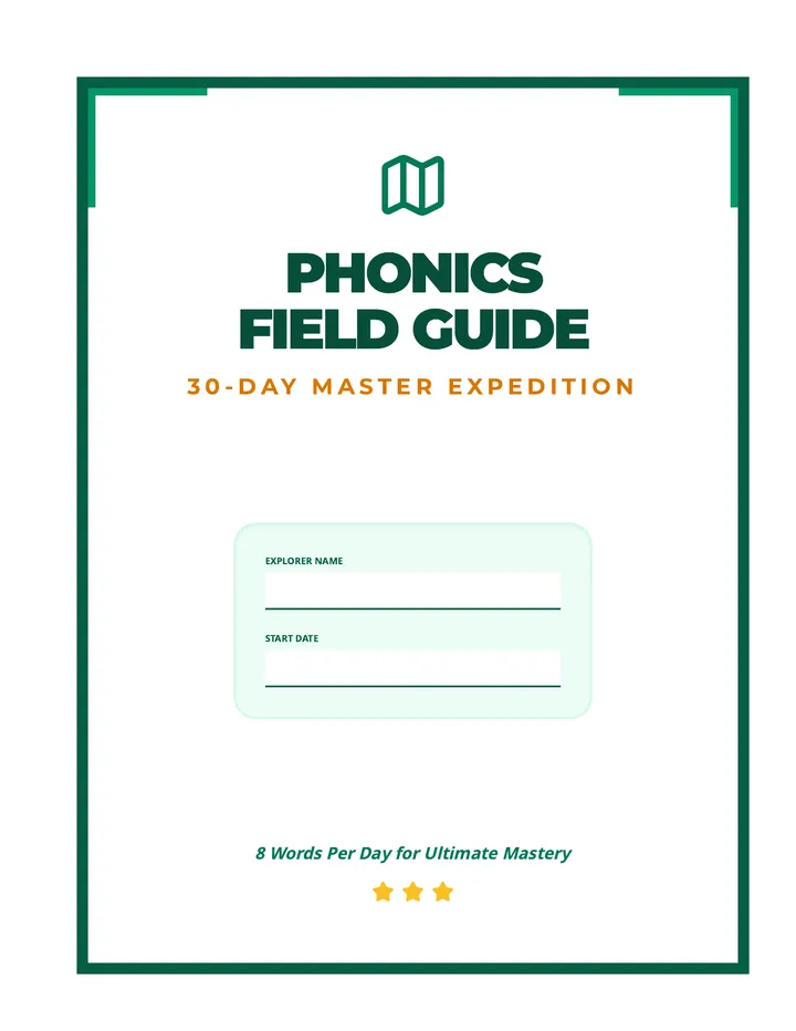 Phonics Field Guide Packet
