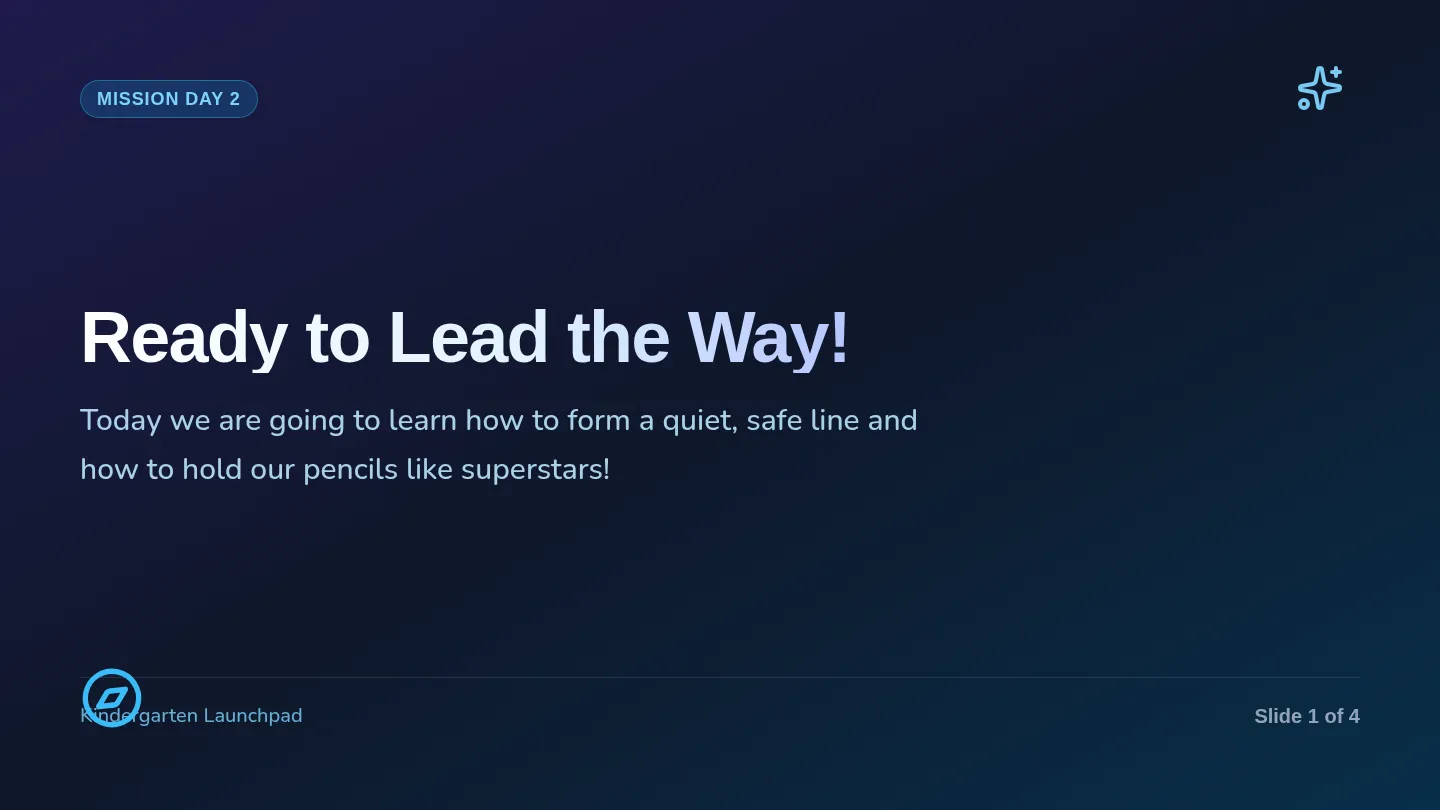 Line Leaders Slides