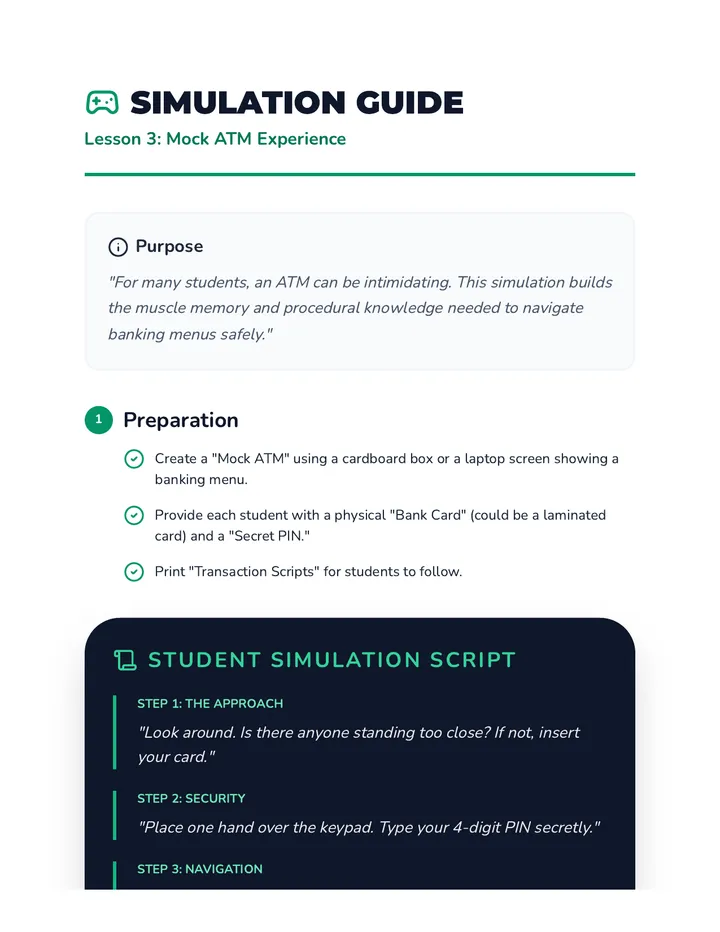 Banking Simulation Guide