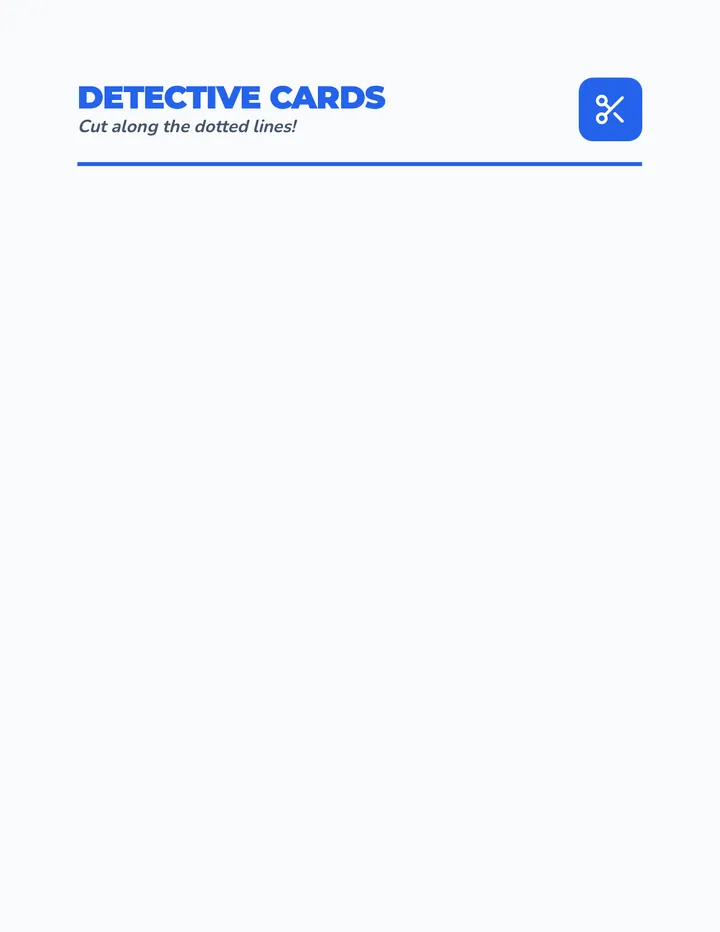Situation Sort Cards