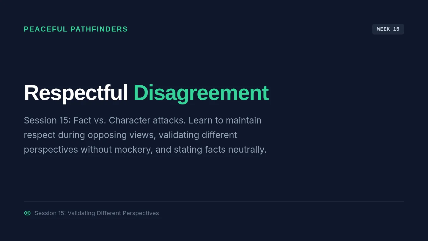 Week 15 Conflict Slides