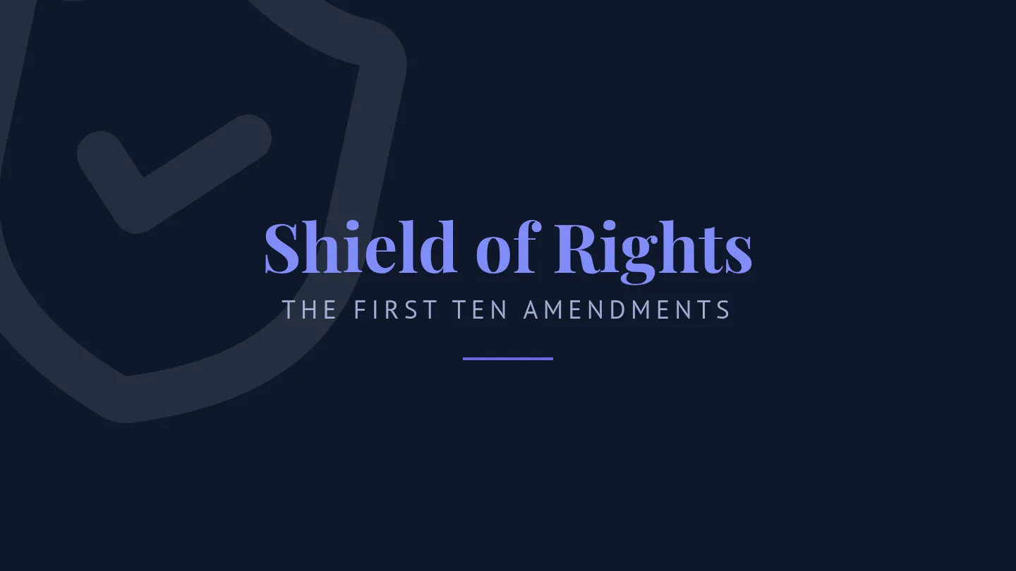 Shield of Rights Slides