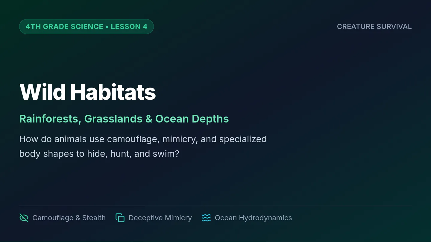 Wild Habitats Slides