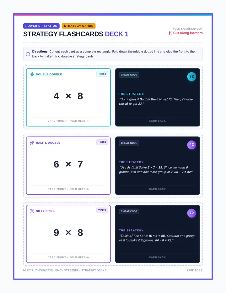 Strategy Flashcards