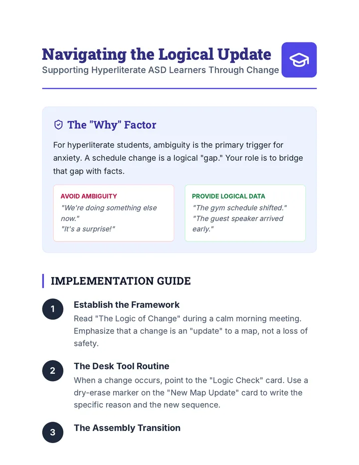 Change Strategy Teacher Guide