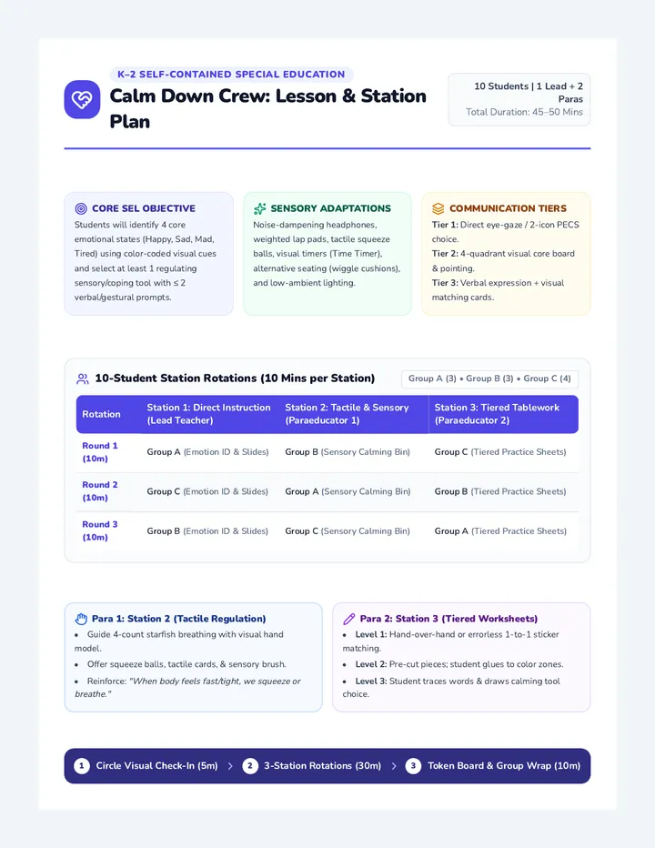 Calm Crew Teacher Guide
