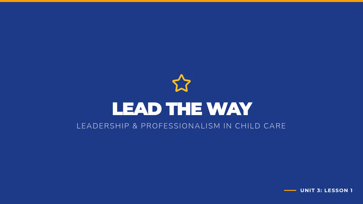 Lead the Way Slides