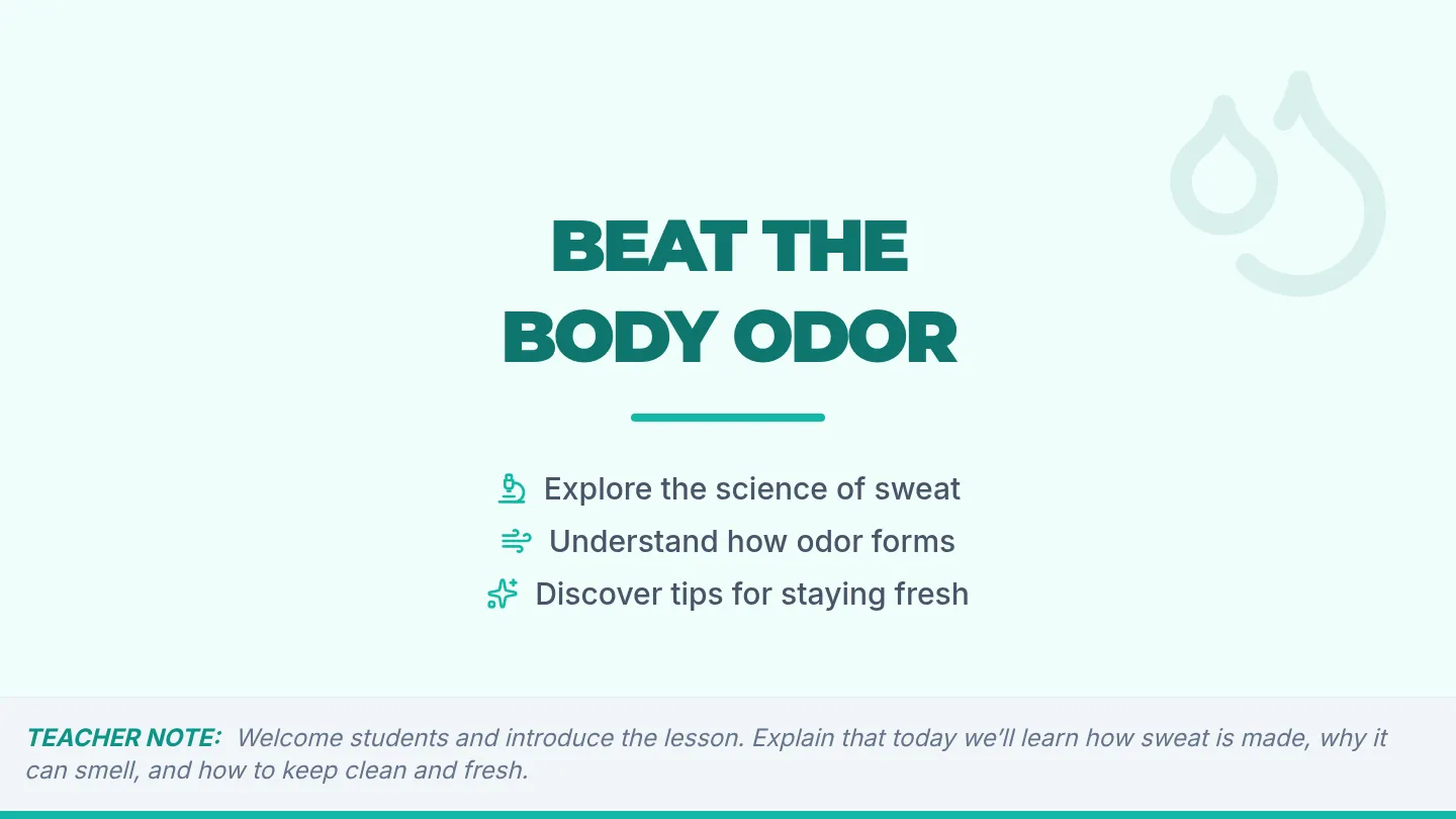 Sweat & Smell Slides