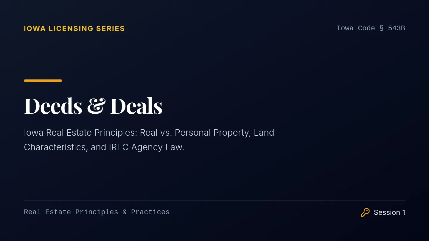 Deeds and Deals Slides