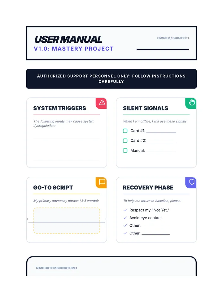 My User Manual Project