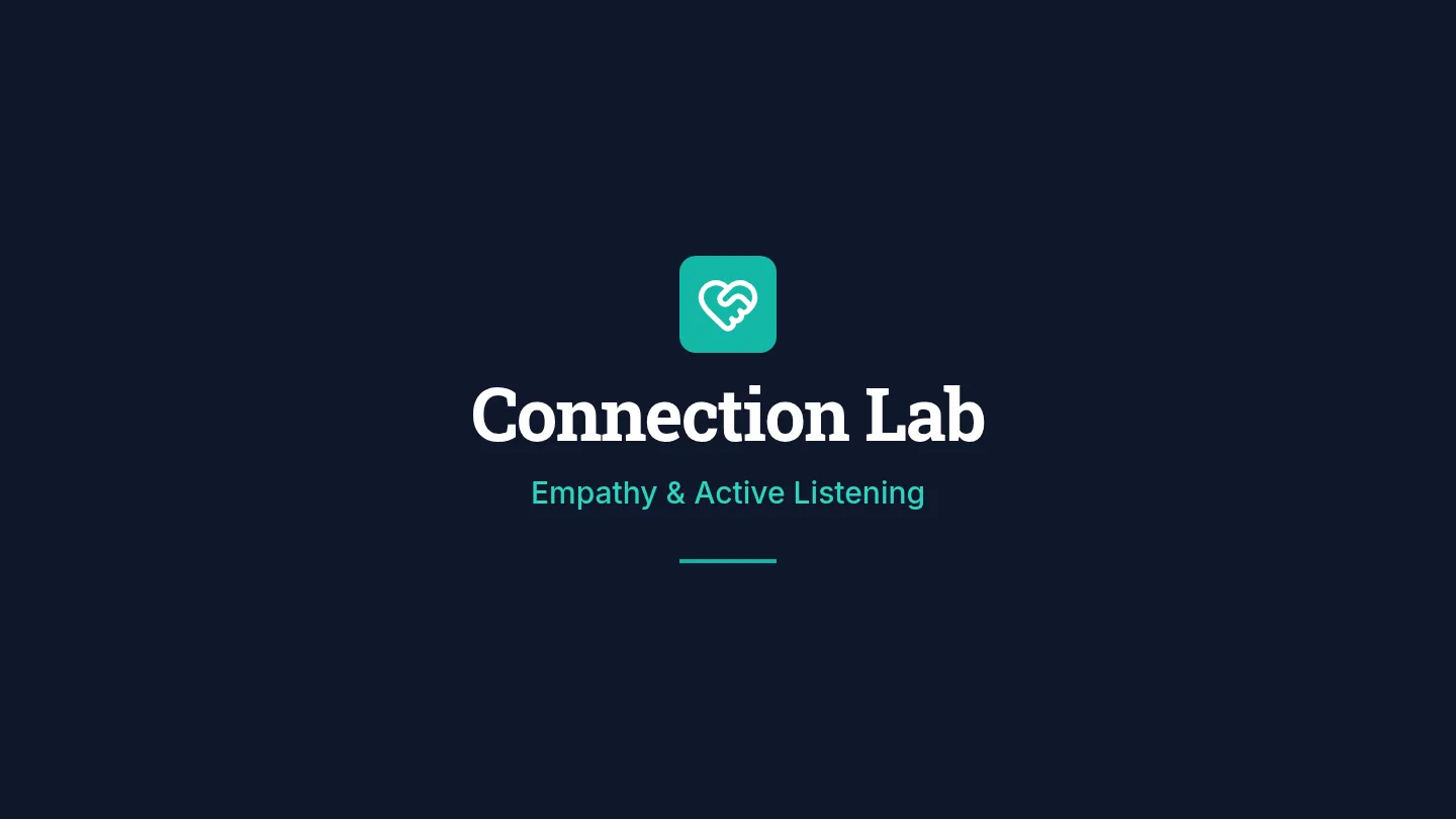 Connection Lab Presentation Slides