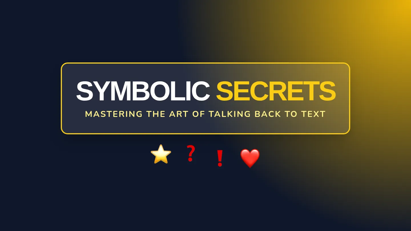 Symbolic Secrets Slides