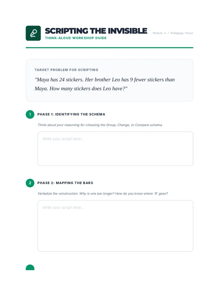 Metacognitive Scripting Handout