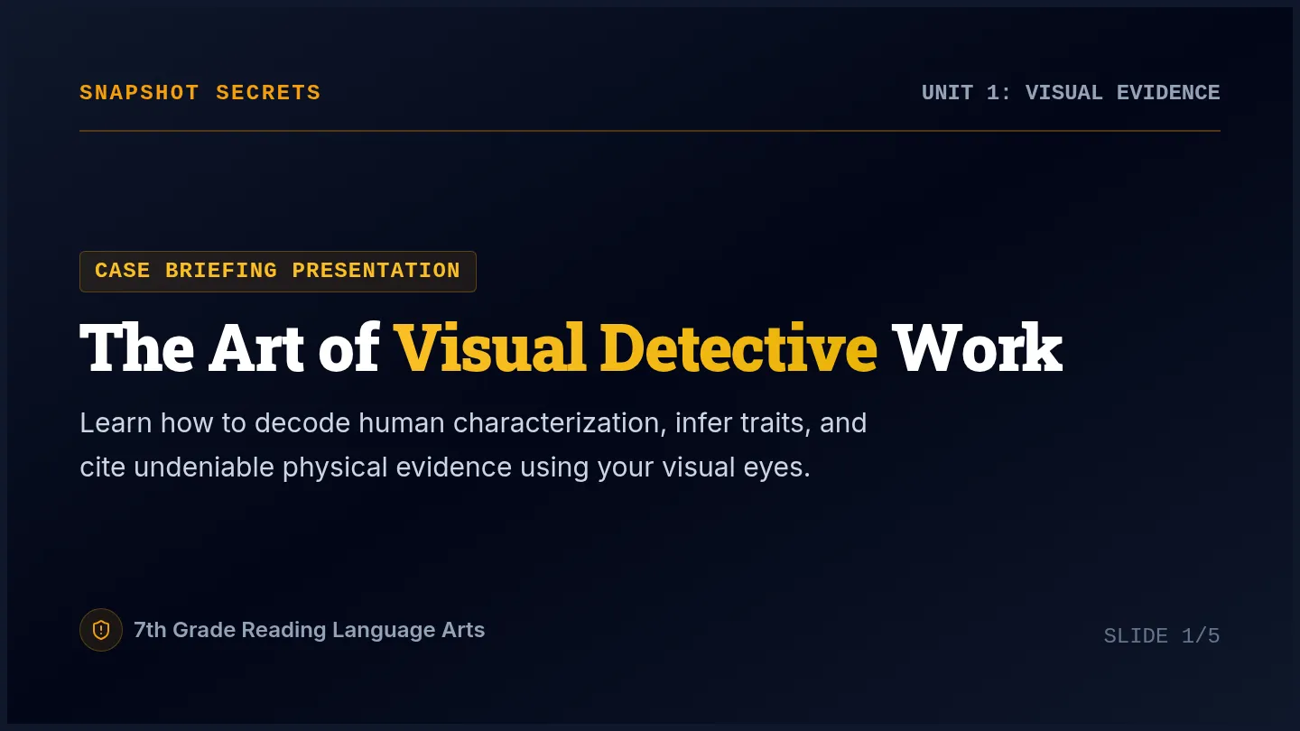 Snapshot Secrets Slides