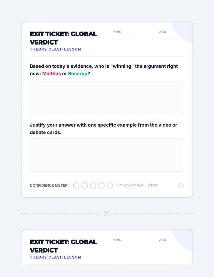 Global Verdict Exit Ticket
