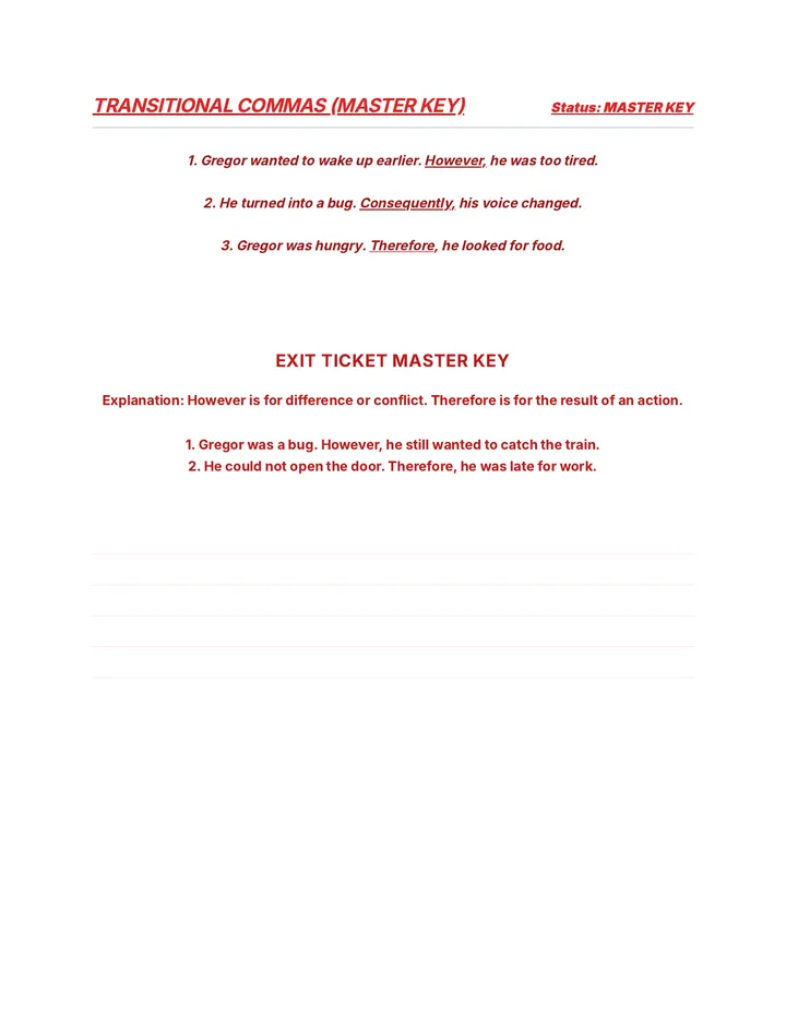 Transitional Commas Master Key V1