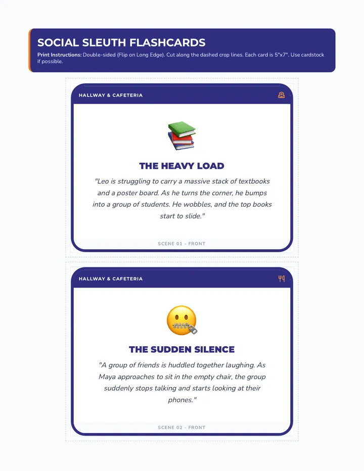 Social Sleuth Flashcards