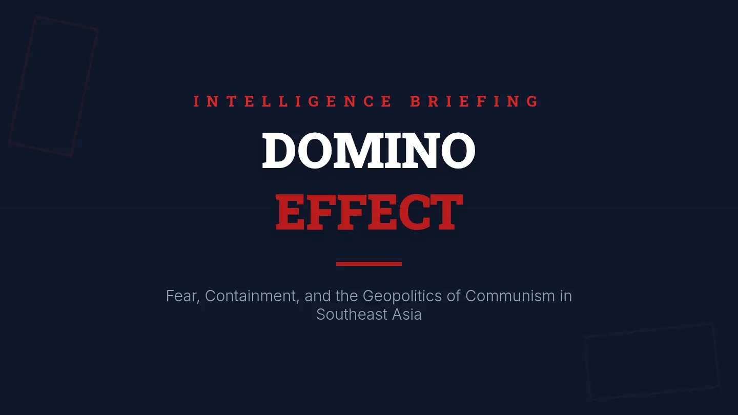 Falling Dominoes Presentation