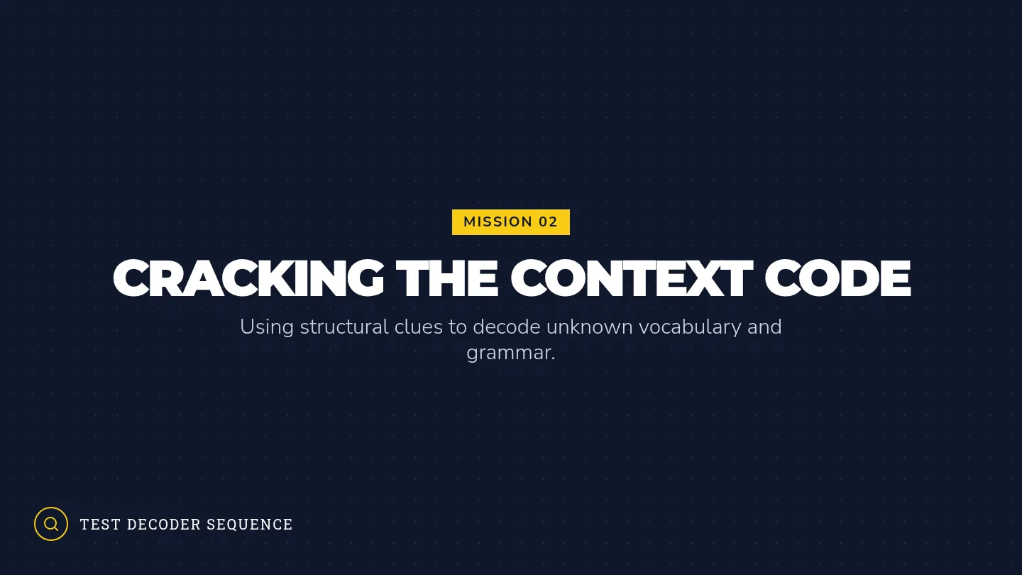 Context Clues Slides