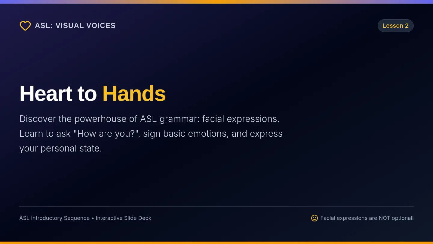 Heart to Hands Slides