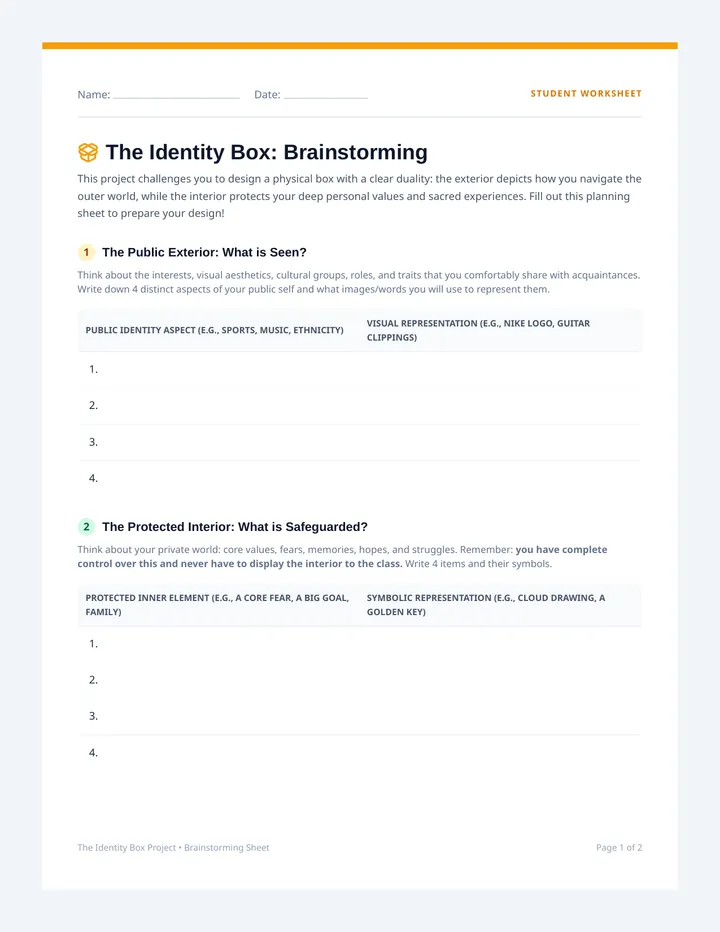 Identity Box Project Guide