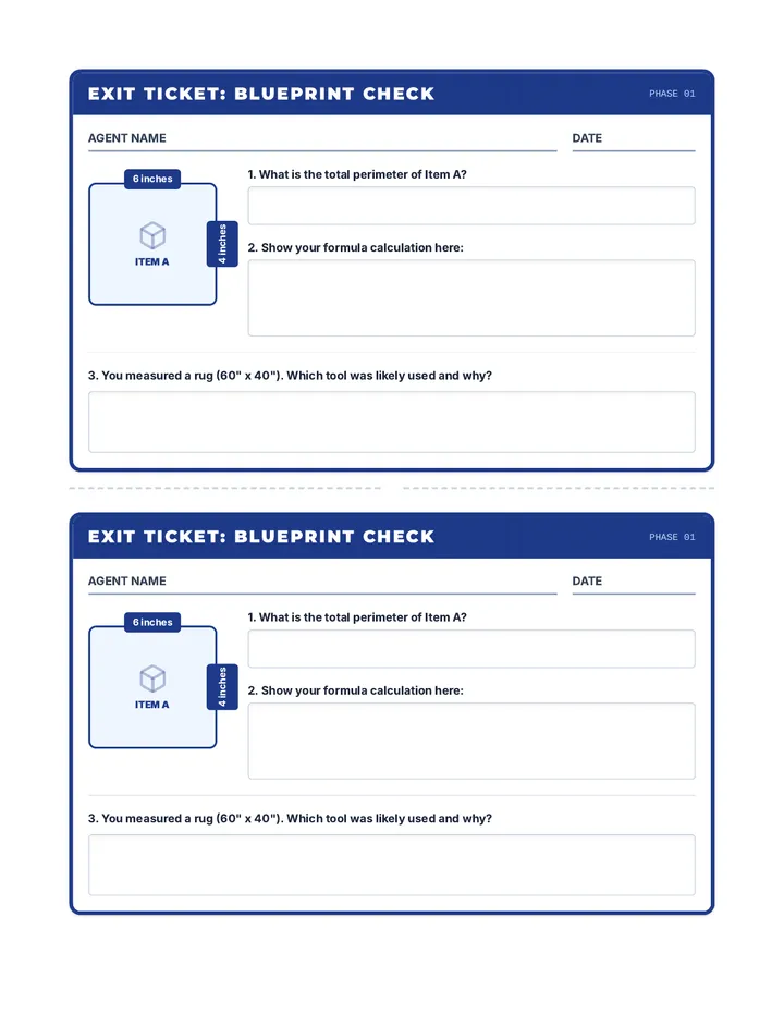 Blueprint Builders Exit Ticket