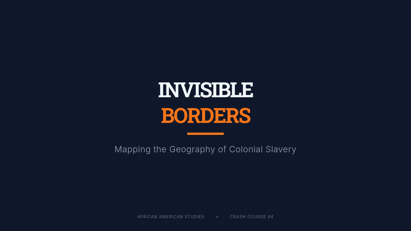 Invisible Borders Slides