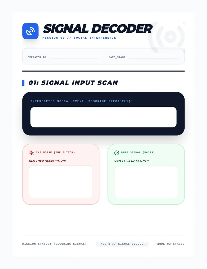 Signal Decoder Worksheet