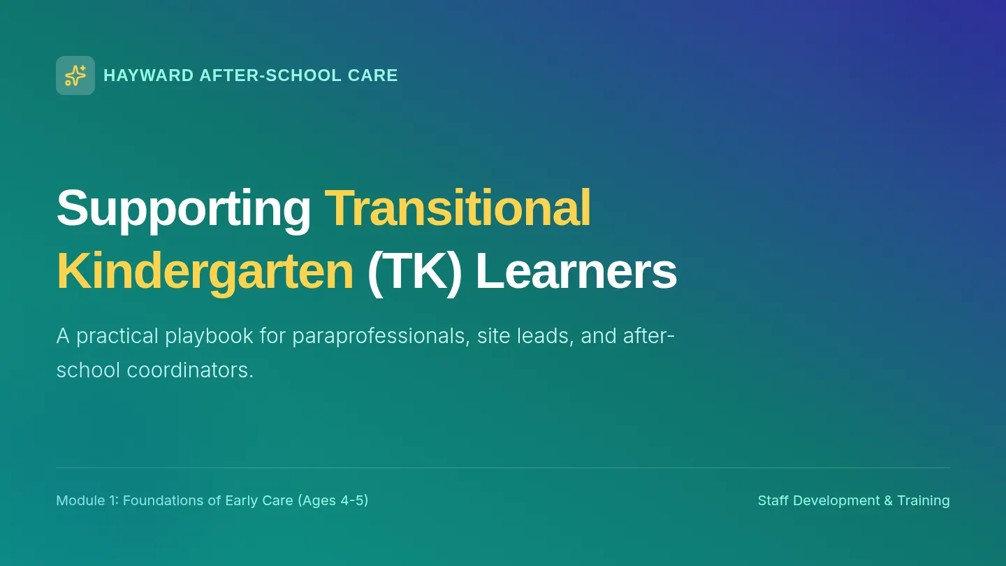 TK Training Slides