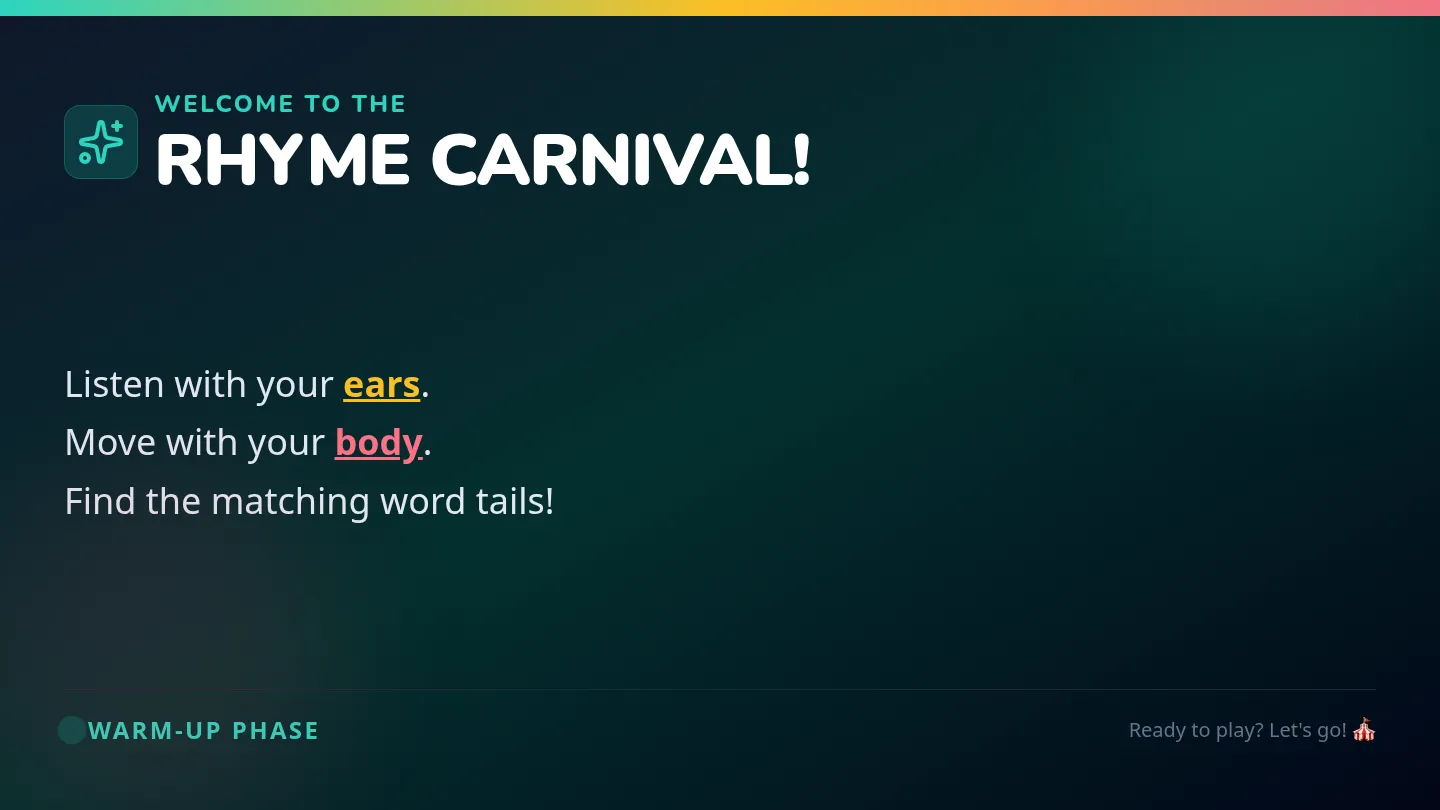 Rhyme Carnival Slides