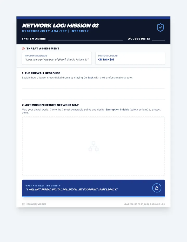 Rising Above Cyber Analyst Activity Sheet
