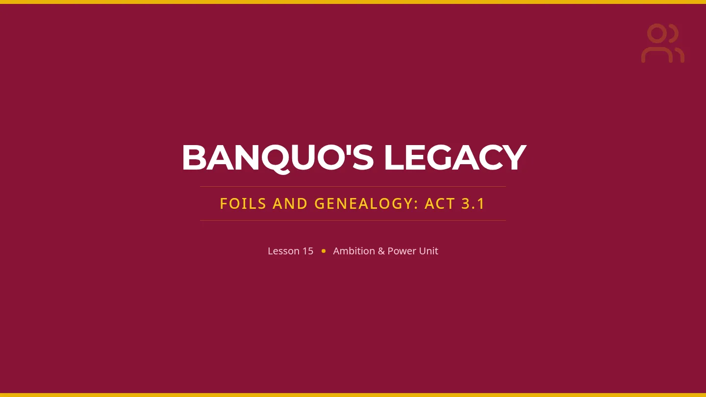 Banquo's Legacy Slides
