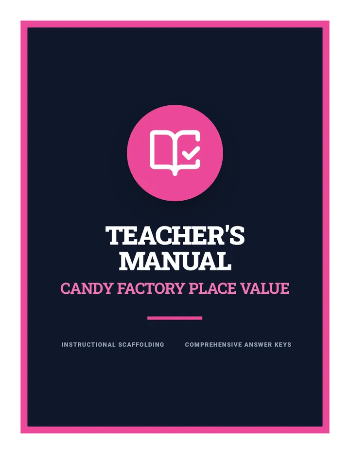 Candy Factory Teacher Manual