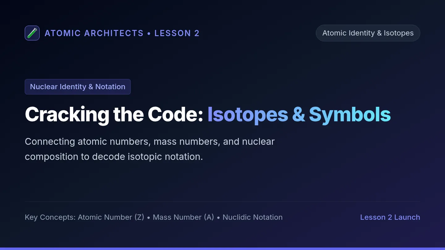 Isotope Codebreaker Slides