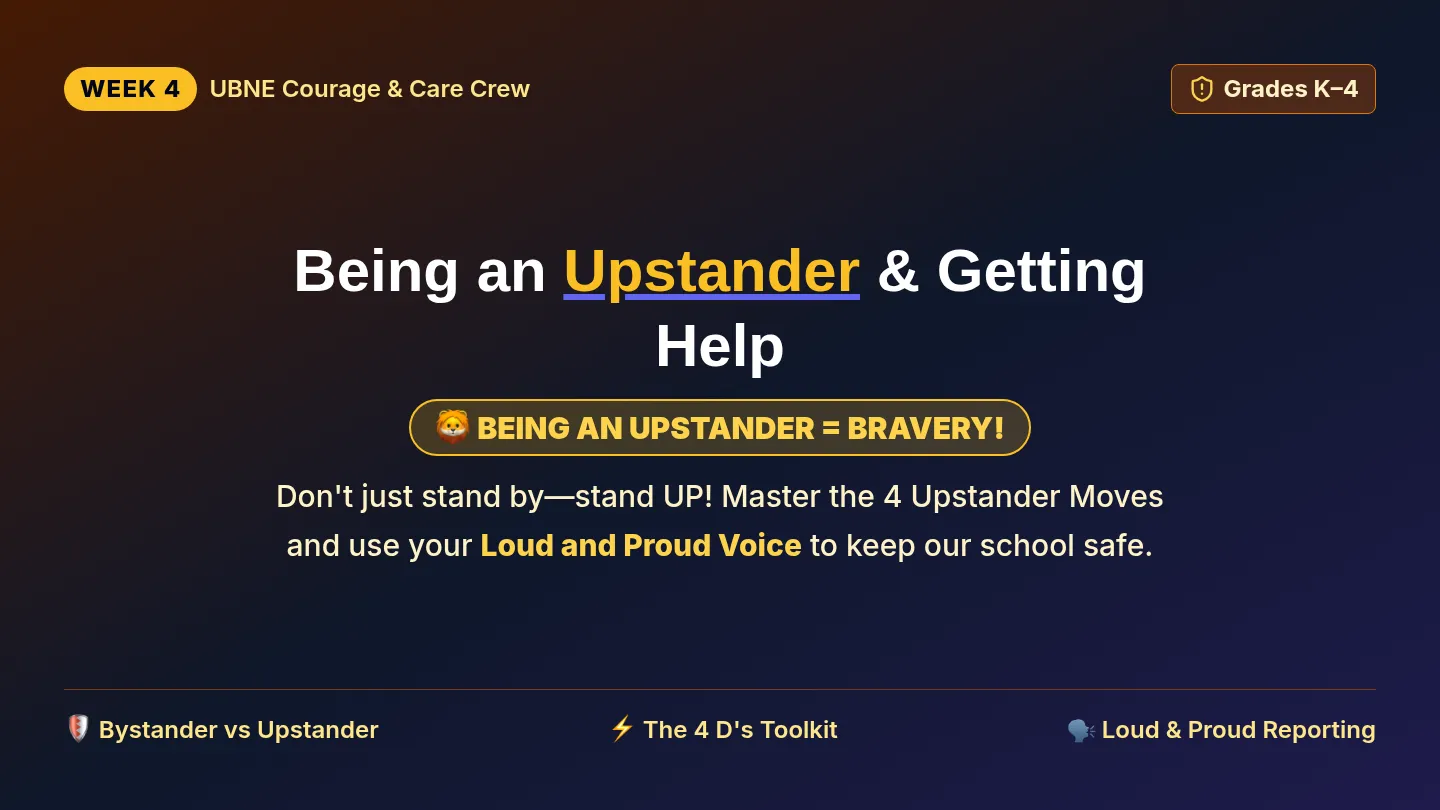 Upstander Power Slides
