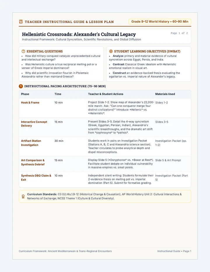 Hellenistic Crossroads Guide