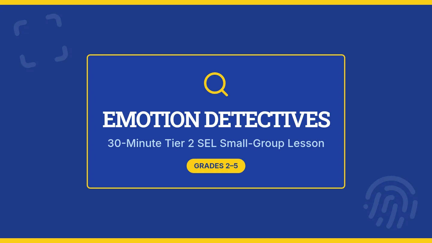 Emotion Detectives Slides