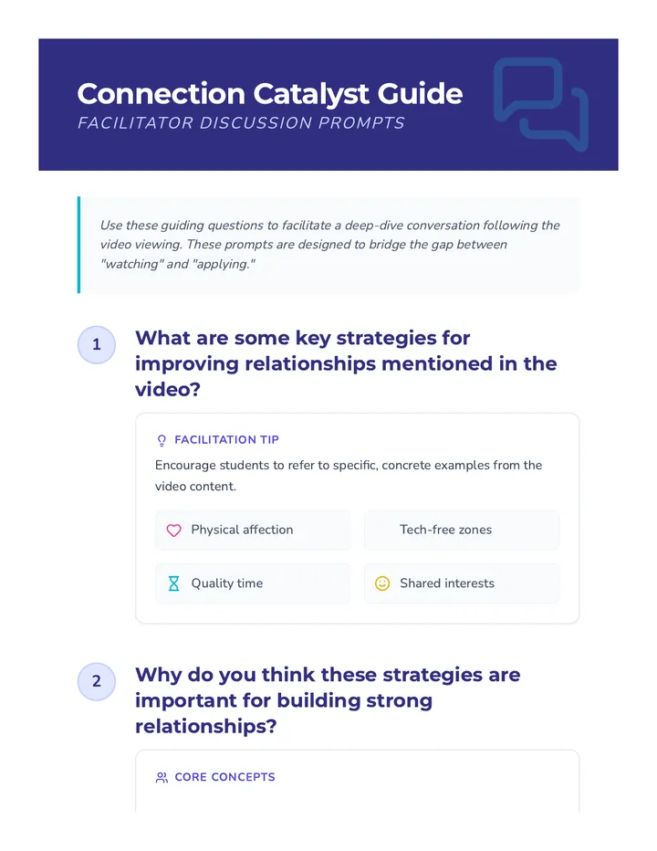 Connection Catalyst Guide