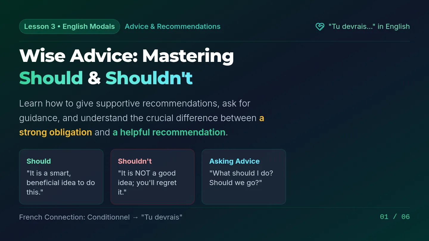 Should and Advice Slides