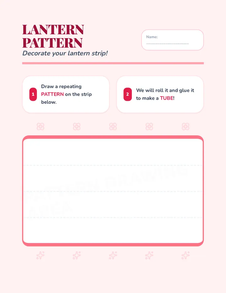 Lantern Pattern Activity