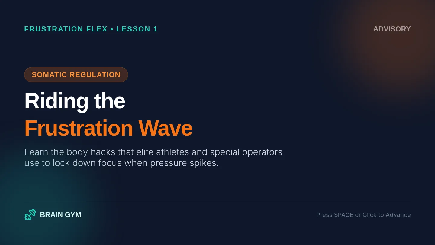 Frustration Wave Slides