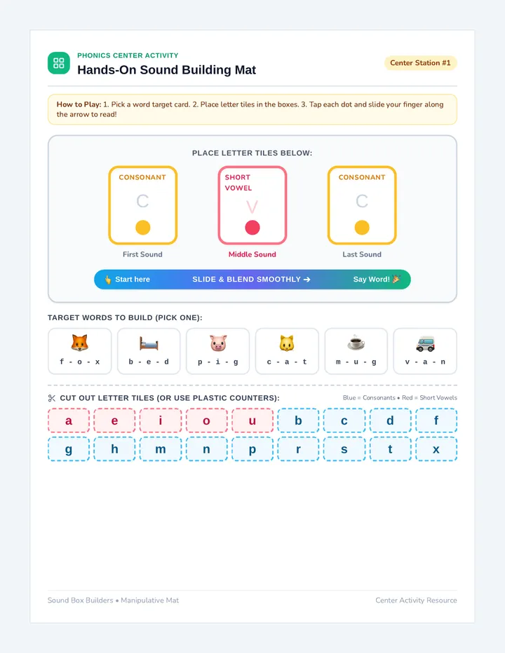 Sound Mat Activity